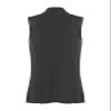 Design by Olivia Women's Sleeveless Open Front Draped Cardigan Vest Lightweight Cool Coat Black XL view 3