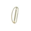 Fenix Lowrider Square Twisted Name Plate Trim Holder, (Gold) view 1