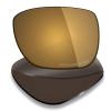 Mryok+ Polarized Replacement Lenses for Oakley Deviation - Bronze Gold view 1