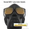 Mryok+ Polarized Replacement Lenses for Oakley Deviation - Bronze Gold view 3