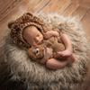 M&G House Newborn Photography Props Lion Costume Baby Photo Shoot Accessories Fits 0-2 Months Newborn Baby Photography Props Baby Props(Lion Outfit) view 3