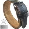 Steel Sweat Weight Lifting Belt - 4 Inches Wide by 10mm - Single Prong Powerlifting Belt that's Heavy Duty - Genuine Cowhide Leather - Small Texus view 3