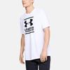 Under Armour Mens Global Foundation Short-Sleeve T-Shirt , Black (001)/Red , X-Small view 3