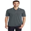 Port Authority Dry Zone UV Micro-Mesh Tipped Polo K111, Graphite/White, Small view 1