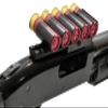 Mossberg 500/590/835 Aluminum Shell Holder with Rail Mount Shells Carrier Hunting Accessory Holder 12 Gauge Tactical Shell Pouch Ammo Shell Round slug Carrier Reload Adapter Target Single Rail Mount. view 2