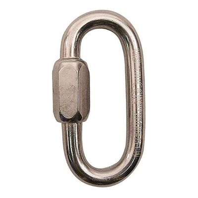 Kong Stainless Steel Oval Quick Link (12mm) Marine Grade Chain Link Connector - Pack of 2