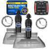 Bennett Marine Bolt Electric Trim Tab System 12" x 12", Includes Integrated Helm Control, Actuators, Wires Harnesses and Mounting Hardware, Complete Kit BOLT1212, 12V DC - FO4321 view 1