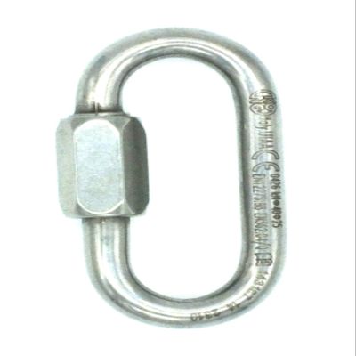 Kong Stainless Steel Oval Quick Link (10mm) Marine Grade Chain Link Connector - Pack of 2- Chain Link Connectors/Threaded Links/Steel Quick Links
