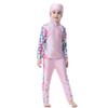 KXCFCYS Muslim Swimwear for Kid Girls Children Modest Islamic Hijab Swimsuits Burkini H2007 (NO2, 100cm) view 4