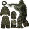 MOPHOTO 5 in 1 Ghillie Suit 3D Camouflage Hunting Suits - Jacket, Pants, Hood, Carry Bag for Adults & Youth, M/L/XL/XXL view 1