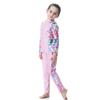 KXCFCYS Muslim Swimwear for Kid Girls Children Modest Islamic Hijab Swimsuits Burkini H2007 (NO2, 130cm) view 2