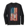 HUNTING DEER SKULL ANTLER RIFLE GUN LONG SLEEVE SHIRT view 1