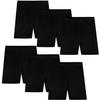 Auranso Girls Dance Shorts Solid Color Safety Bike Shorts Black 2-3T view 1