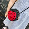 3D Cute Shoulder Bag Lady Girls Bee Purse Mini Crossbody Bag Candy Wallet Pouch,ladybird view 2