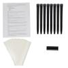 Tour Pro Soft Black Standard Size Golf Grips and Grip Kit (8 grips, grip tape, clamp, instructions) view 1