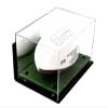 Football Display Case, Durable Clear Display Case with Mirror & Truf Base, Wall MountedCase for Full Size Footballs, Sports Memorabilia, Collectibles, Keepsakes, Autographed Balls Items (A004-BR) view 1