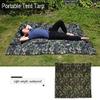 Dioche Camping Tent, Portable Store Outdoor Lightweight Camouflage Mat Refuge for Backpacking Trip Travel view 2