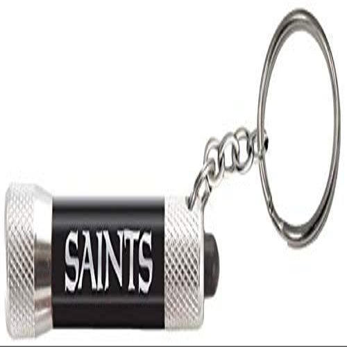 Aminco NFL New Orleans Saints Mini LED Torch Keychain