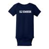 UGP Campus Apparel - YC01 - Old Dominion Monarchs Basic Block Infant Creeper Bodysuit - 12 Months - Navy view 1