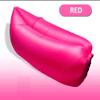 Thaisan7, Inflatable Sleeping Bag Hangout Air Camping Sofa Beach Sleep Bed,185x70cm,Polyester fabrics,Sofa Camping Lazy,Portable comfortable sleeping, Color: Red view 4