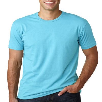 Next Level Mens Premium Fitted Crew Tahiti Blue X-Small (Pack of 5)