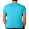 Next Level Mens Premium Fitted Crew Tahiti Blue X-Small (Pack of 5) view 4