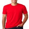 Next Level Mens Premium Fitted Crew Red Medium (Pack of 5) view 1
