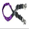 Showman Braided Nylon Wither Strap w/Rhinestone Conchos view 1