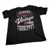 40th Birthday Gift Shirt for Men - Genuine Vintage 1986 Aged to Perfection - Black-006-4X view 4
