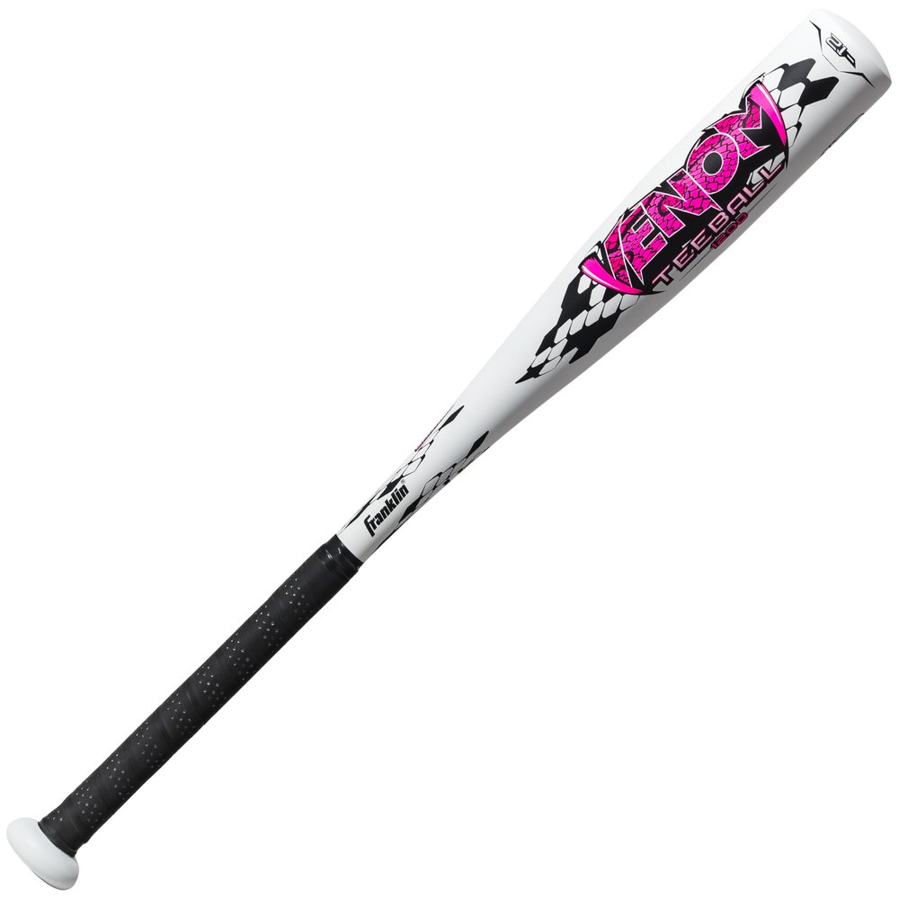 Franklin Sports 24515 Venom 1000 Official Teeball Bat Perfect For Soft Core Tee Balls, 24"/12 oz