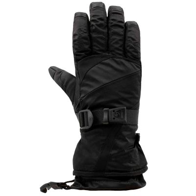 Swany Women's X-Therm Waterproof Breathable Nylon Insulated Winter Snow Gloves, Black, Large