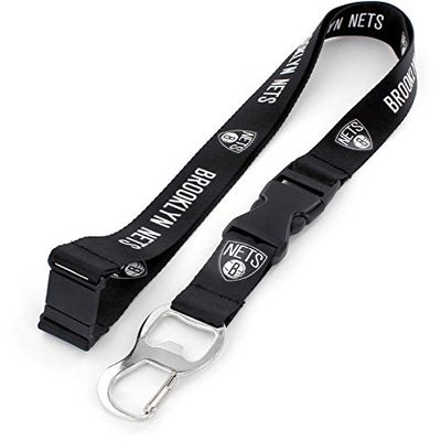 Aminco NBA Brooklyn Nets Bottle Opener Lanyard