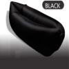 Thaisan7, Inflatable Sleeping Bag Hangout Air Camping Sofa Beach Sleep Bed,185x70cm,Polyester fabrics,Sofa Camping Lazy,Portable comfortable sleeping, Color: Black view 4