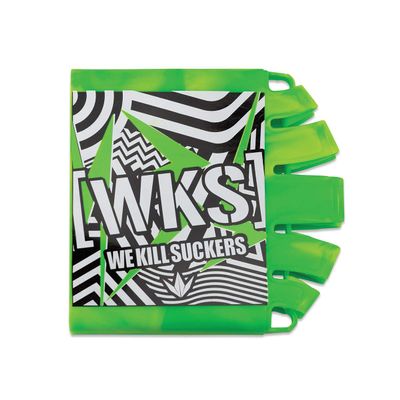 Bunker Kings Knuckle Butt Tank Covers - WKS Shred Lime