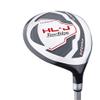 Tour Edge HL-J Junior Complete Golf Set with Bag (Left Hand, Graphite, 1 Putter, 3 Irons, 1 Hybrid, 1 Fairway, 1 Driver 9-12 YRS) Red view 4