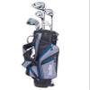 Tour Edge HL-J Junior Complete Golf Set with Bag (Left Hand, Graphite, 1 Putter, 3 Irons, 1 Hybrid, 1 Fairway, 1 Driver 11-14 YRS) Royal Blue view 1