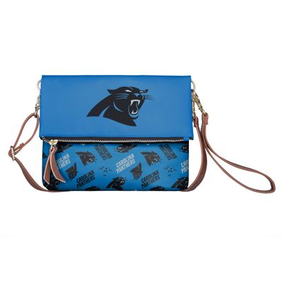 FOCO Carolina Panthers NFL Printed Collection Foldover Tote Bag