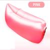 Thaisan7, Inflatable Sleeping Bag Hangout Air Camping Sofa Beach Sleep Bed,185x70cm,Polyester fabrics,Sofa Camping Lazy,Portable comfortable sleeping, Color: Pink view 4
