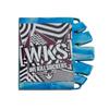 Bunker Kings Knuckle Butt Tank Covers - WKS Shred Cyan view 1