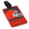 Aminco NFL Cleveland Browns Soft Bag Tag, Orange, 7.5 view 1