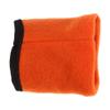 Alomejor Wrist Wallet Pouch Band Fleece Zipper Running Travel Gym Cycling Sport Key Storage Lightweight(Orange) view 2