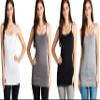 Active Products Women's 4 Pack: Cami Tanks in Many Colors -Small -3XL 4 Pack - White, Charcoal, Black, Hgray Medium view 1
