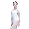 117341001 Short Sleeve Ballet Dance Leotards (M/A 165, White) view 1