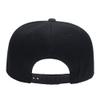 BRAVOAA Custom 100% Cotton Flat Visor Hat Sun Protection Personalized Hats Flexfit Plain Baseball Team Caps Snapback Hats (black1) view 4