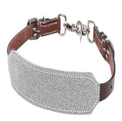 Showman Glitter Overlay Leather Wither Strap