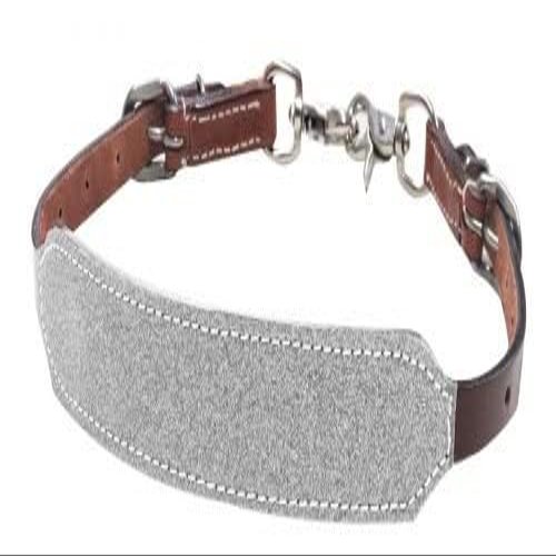 Showman Glitter Overlay Leather Wither Strap