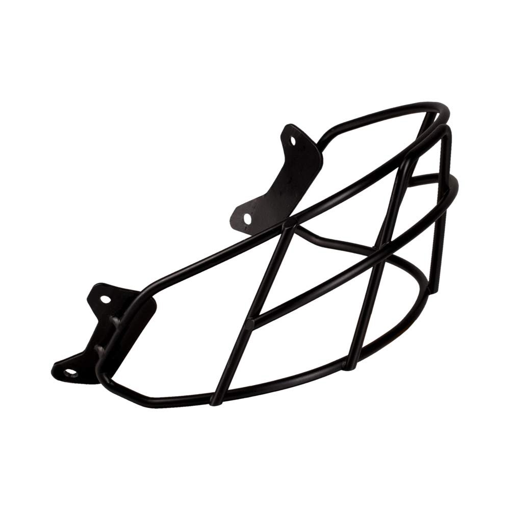 Mizuno B6 Batting Helmet Facemask, Black, Adult