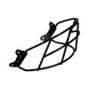 Mizuno B6 Batting Helmet Facemask, Black, Adult view 1