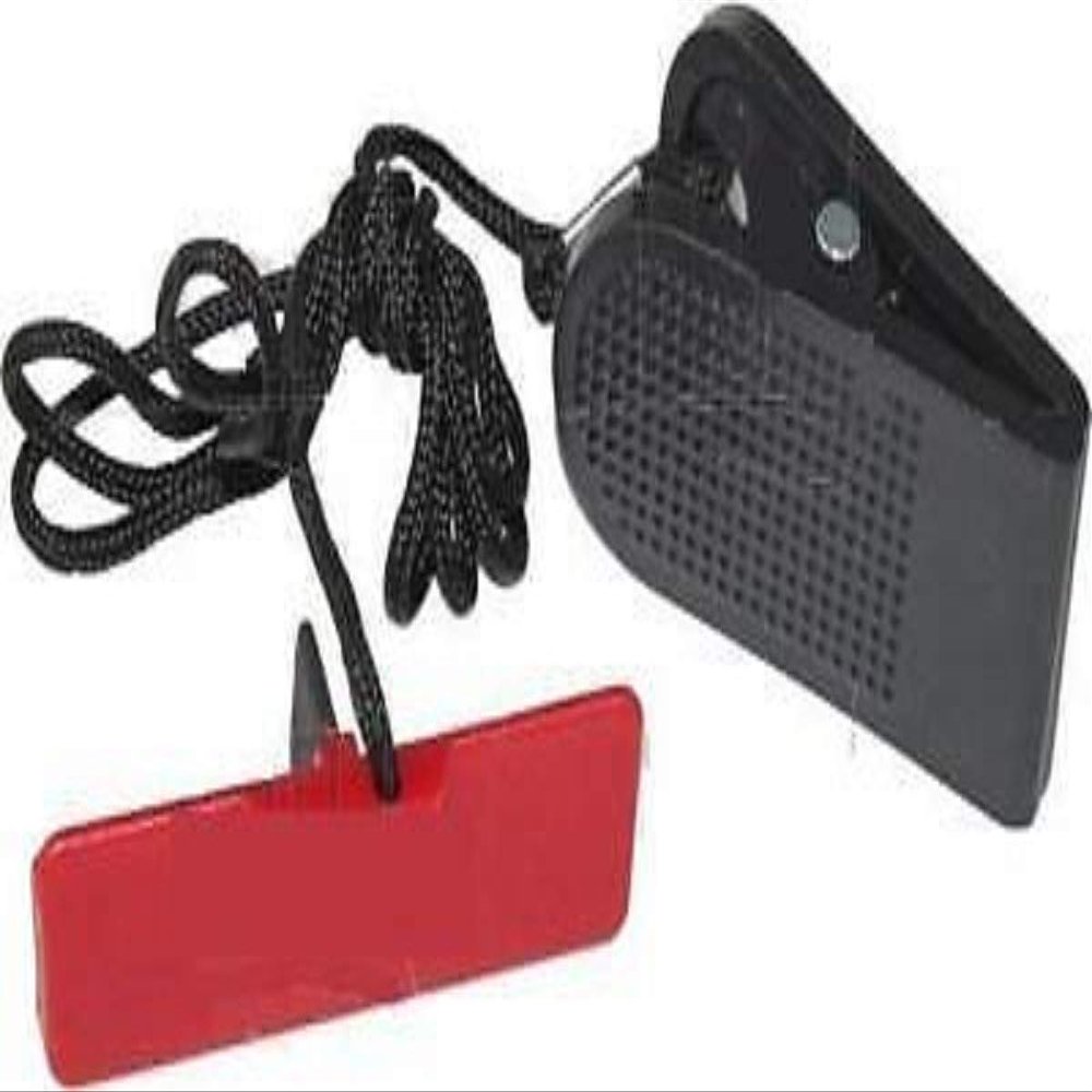Vision Fitness H.F Exchange Treadmill Magnet Safety Key - Magnetic Safety Switch Emergency Key with Braided Cord - Replacement P/N 1000219607, Works TM433 - Key Magnet Security Lock