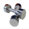 Ader 3prs Chrome Dumbbell Beauty Dumbbell Set (3lb,5lb,5lb) view 2